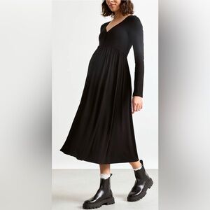Hatch The Softest Rib Nursing/ Maternity Dress